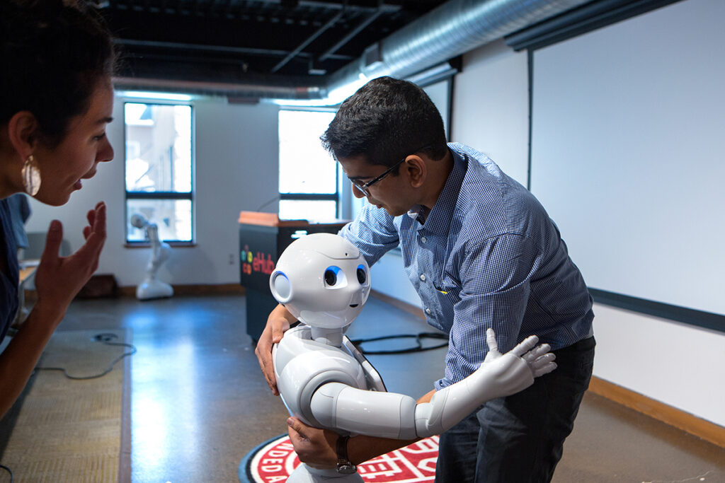 What Are Hugging Robots?