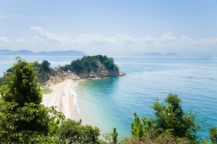 Seto Inland glowing beaches in japan